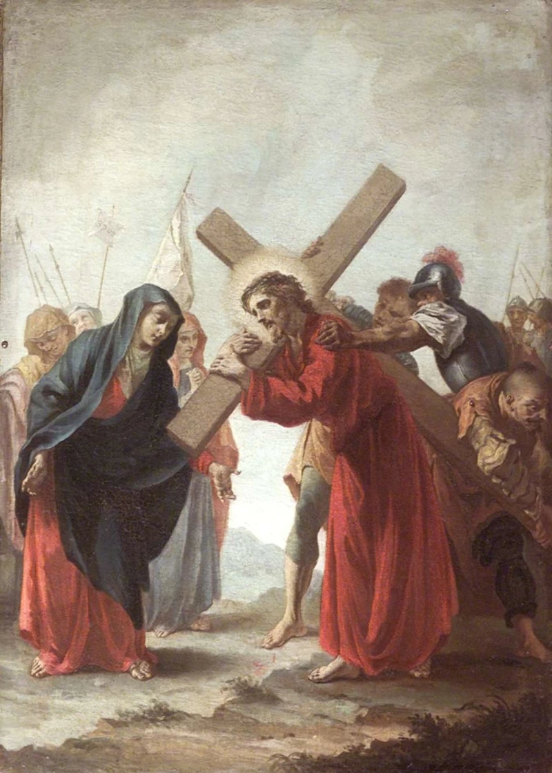 Via Crucis stazione IV